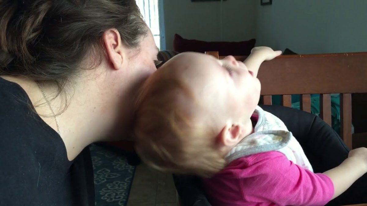 Kisses on the head from Mama [VIDEO]